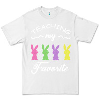 White Teaching My Favorite Bunny Premium Tee - Bettercallsaul