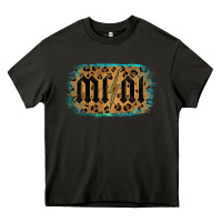 Asphalt Leopard Patterned Mini Tried Heavy Core Tee - Bettercallsaul