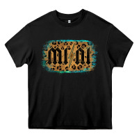 Black Leopard Patterned Mini Tried Heavy Core Tee - Bettercallsaul