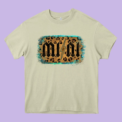 Leopard Patterned Mini Tried Heavy Core Tee Designed By Bettercallsaul