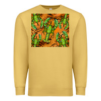 Antique Gold lobster tumbler Premium Sweatshirt - BarkalooDesign