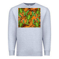 Heather Grey lobster tumbler Premium Sweatshirt - BarkalooDesign