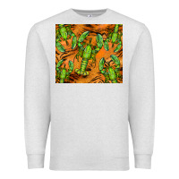 Oatmeal Heather lobster tumbler Premium Sweatshirt - BarkalooDesign