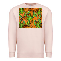 Pale Pink lobster tumbler Premium Sweatshirt - BarkalooDesign
