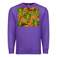 Purple lobster tumbler Premium Sweatshirt - BarkalooDesign