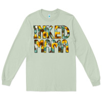Matcha Inked Mama Flowers Long Sleeve Tee - CowCowDesign