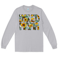 Moon Dust Inked Mama Flowers Long Sleeve Tee - CowCowDesign