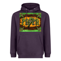 Plum papa  lightning camouflage Heavyweight Hoodie - BarkalooDesign