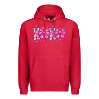 Cardinal XOXO Valentines Premium Hoodie - CowhideDigitalArt