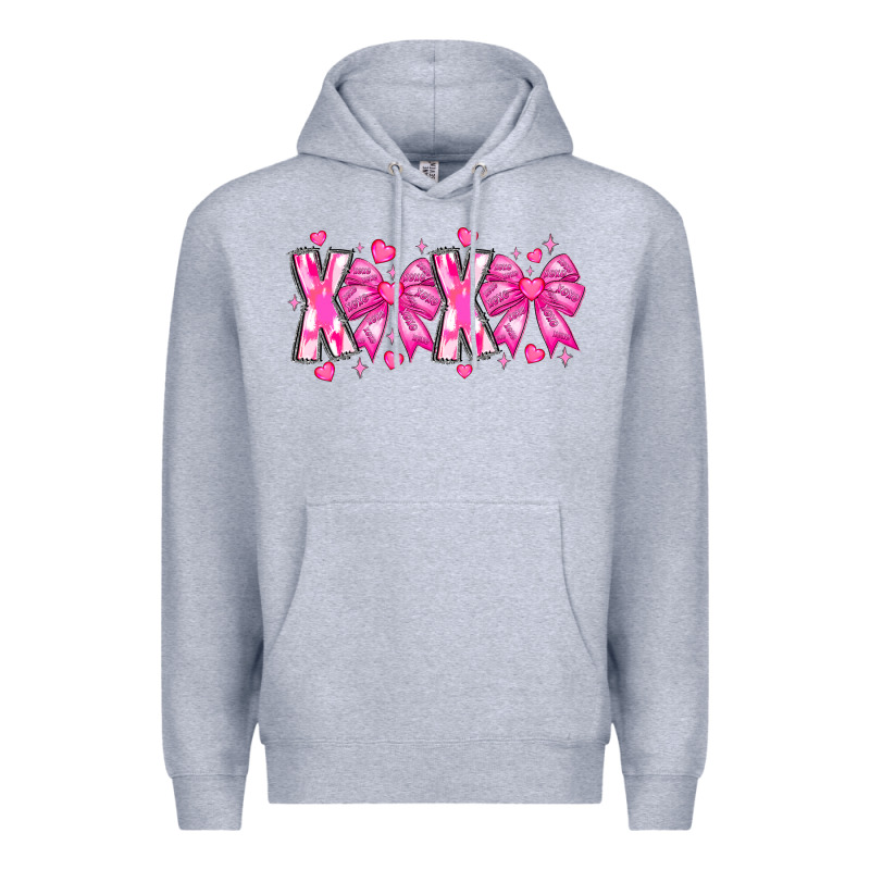 Xoxo Valentines Premium Hoodie by CowhideDigitalArt | Teevron
