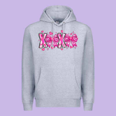 Xoxo Valentines Premium Hoodie Designed By Cowhidedigitalart