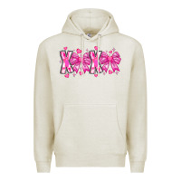 Oatmeal Heather XOXO Valentines Premium Hoodie - CowhideDigitalArt