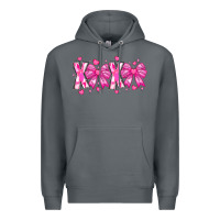 Rock XOXO Valentines Premium Hoodie - CowhideDigitalArt