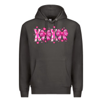 Smoke XOXO Valentines Premium Hoodie - CowhideDigitalArt
