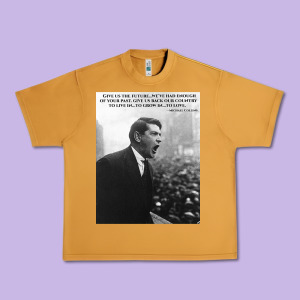Michael Collins - Give Us The Future- Irish- Ireland -1916 Urban Heavy Tee Designed By Trangstudio