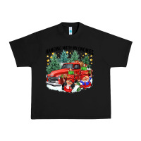 Black hanging with my gnomies Urban Heavy Tee - CowGirlArtShop