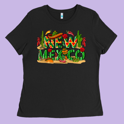 New Mexico Ladies Tee Designed By Texasbilliewilder