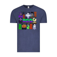Vintage Denim boo halloween Vintage Tee - CowGirlArtShop