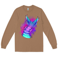 Toasted Coconut mermaid Long Sleeve Tee - Jasminsmagicworld