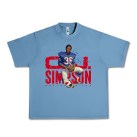 Pebble Blue O.J. Simpson Urban Heavy Tee - trangStudio