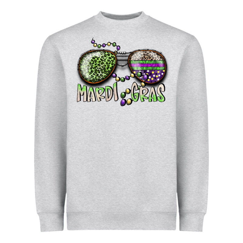 Mardi Gras Heavyweight Sweatshirt by SublimationCraftShop | Teevron