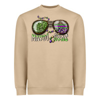 Mushroom mardi gras Heavyweight Sweatshirt - SublimationCraftShop