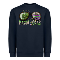 Navy mardi gras Heavyweight Sweatshirt - SublimationCraftShop
