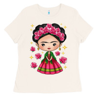 Bone Mexican Girl Ladies Tee - texasbilliewilder
