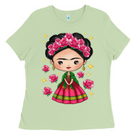 Matcha Mexican Girl Ladies Tee - texasbilliewilder