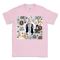 Gothic Girl And Colorful Girl Classic Tee | Teevron