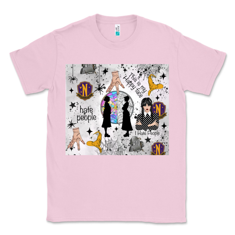 Gothic Girl And Colorful Girl Classic Tee by TumblerDesignByShophia | Teevron