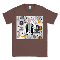 Chestnut gothic girl and colorful girl Classic Tee - TumblerDesignByShophia