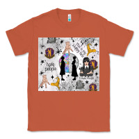 Copper gothic girl and colorful girl Classic Tee - TumblerDesignByShophia