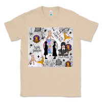 Mushroom gothic girl and colorful girl Classic Tee - TumblerDesignByShophia