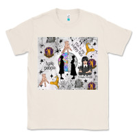 Natural gothic girl and colorful girl Classic Tee - TumblerDesignByShophia