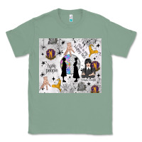 Sage gothic girl and colorful girl Classic Tee - TumblerDesignByShophia