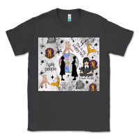 Smoke gothic girl and colorful girl Classic Tee - TumblerDesignByShophia