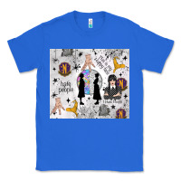 True Royal gothic girl and colorful girl Classic Tee - TumblerDesignByShophia