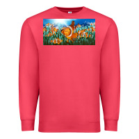 Cardinal clown fish  license plate Premium Sweatshirt - BarkalooDesign