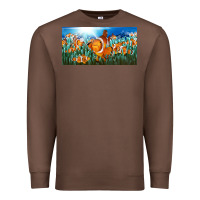 Chestnut clown fish  license plate Premium Sweatshirt - BarkalooDesign