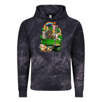 St. Patrick's Day Animal Truck Vintage Hoodie | Teevron