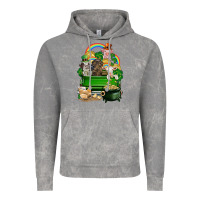 Cloud Rock St. Patrick's Day animal truck Vintage Hoodie - CowGirlArtShop