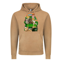 Vintage Camel St. Patrick's Day animal truck Vintage Hoodie - CowGirlArtShop