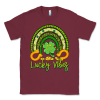 Burgundy lucky vibes Classic Tee - Artiststas