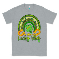 Heather Grey lucky vibes Classic Tee - Artiststas