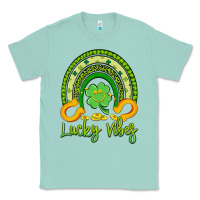 Seafoam lucky vibes Classic Tee - Artiststas