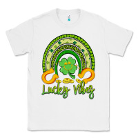 White lucky vibes Classic Tee - Artiststas