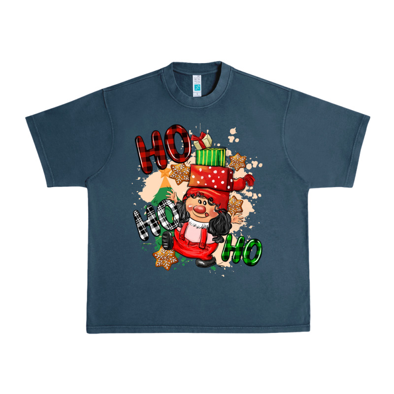 Ho Ho Ho Girl Gnome Urban Heavy Tee by CowGirlArtShop | Teevron