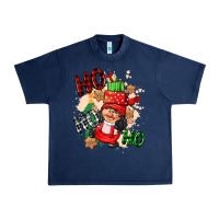 Navy ho ho ho girl gnome Urban Heavy Tee - CowGirlArtShop