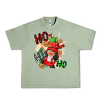 Oil Green ho ho ho girl gnome Urban Heavy Tee - CowGirlArtShop